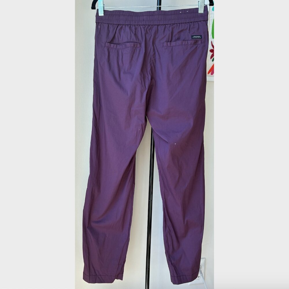 Scotch & Soda Purple Drawstring Cotton Joggers - Size S - Picture 2 of 7